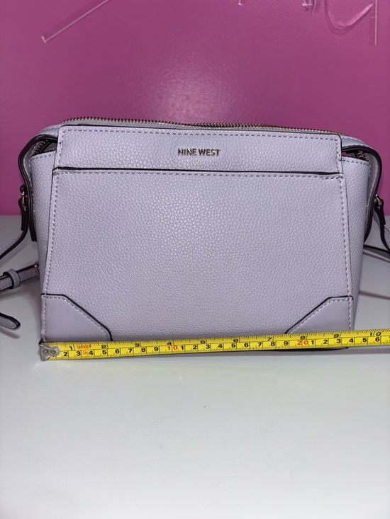 Nine West Handbags - Nine West Soft Lavender Pebbled Crossbody